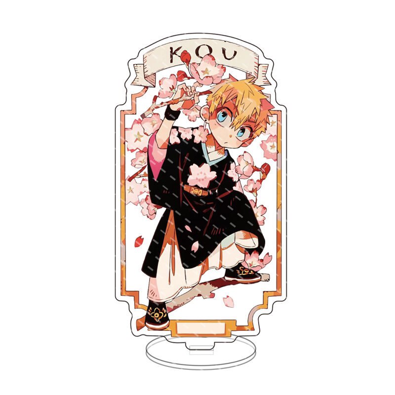 Mô hình Standee Trendy Sakura Card Design Toilet-bound Hanako-Kun Acrylic Hanako Kun Yashiro Nene Minamoto Kou