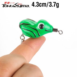 1 mồi ếch giả câu cá mềm 4.3cm / 3.7g