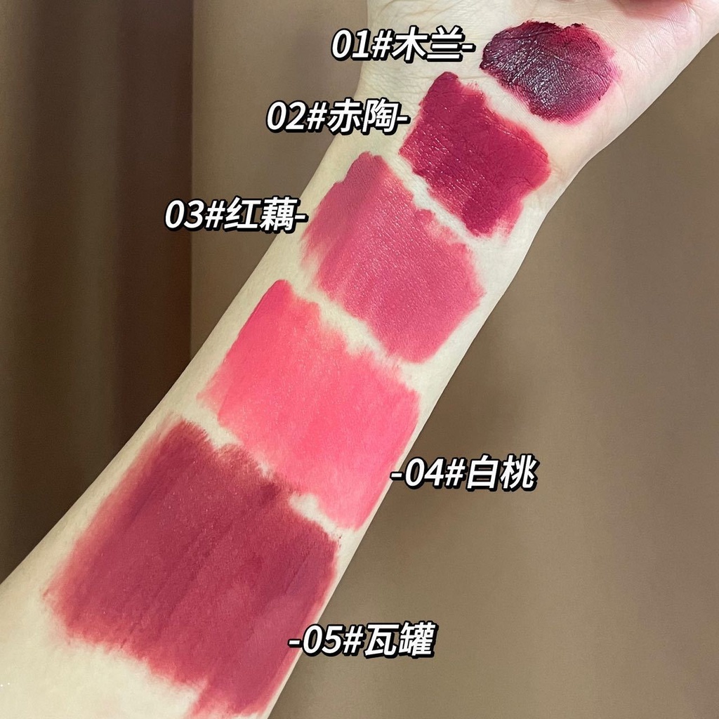 Toot dodo Son Kem Lì Chống Nước Lâu Phai Mượt Như Nhung Thiết Kế Ống Vuông Thời Trang