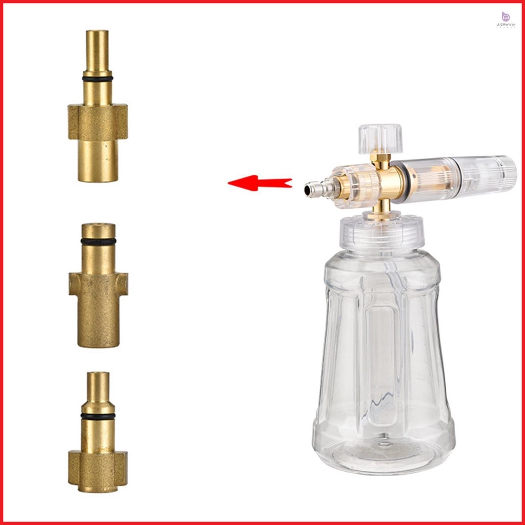 Foam Cannon for Car Washing - Quick Connect, Adjustable Nozzle, 1L Bottle