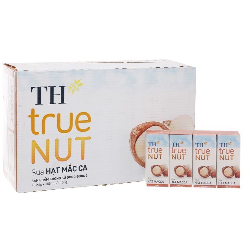Thùng 48 hộp sữa hạt TH TRUE NUT