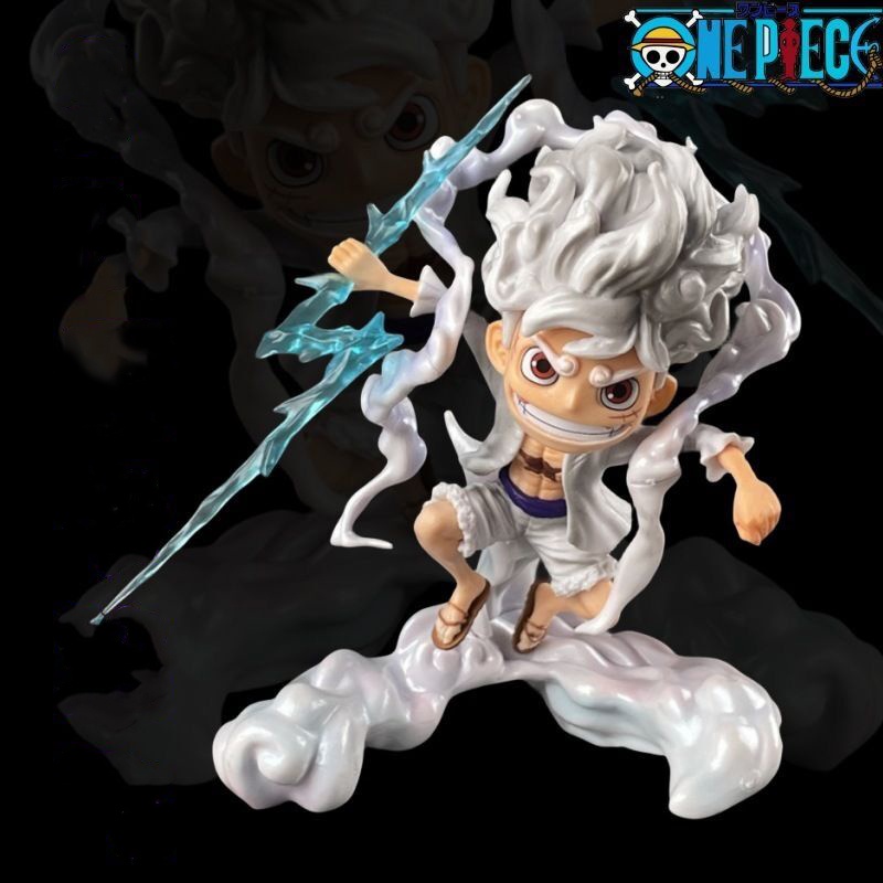 Mô Hình Nhân Vật nika luffy gear 5 luffy Phim Hoạt Hình one piece 16cm