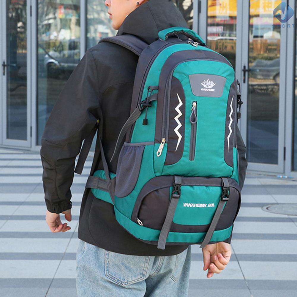 Ba Lô Leo Núi / Du Lịch Thể Thao Ngoài Trời 60l Chống Nước Cho Nam Và Nữ