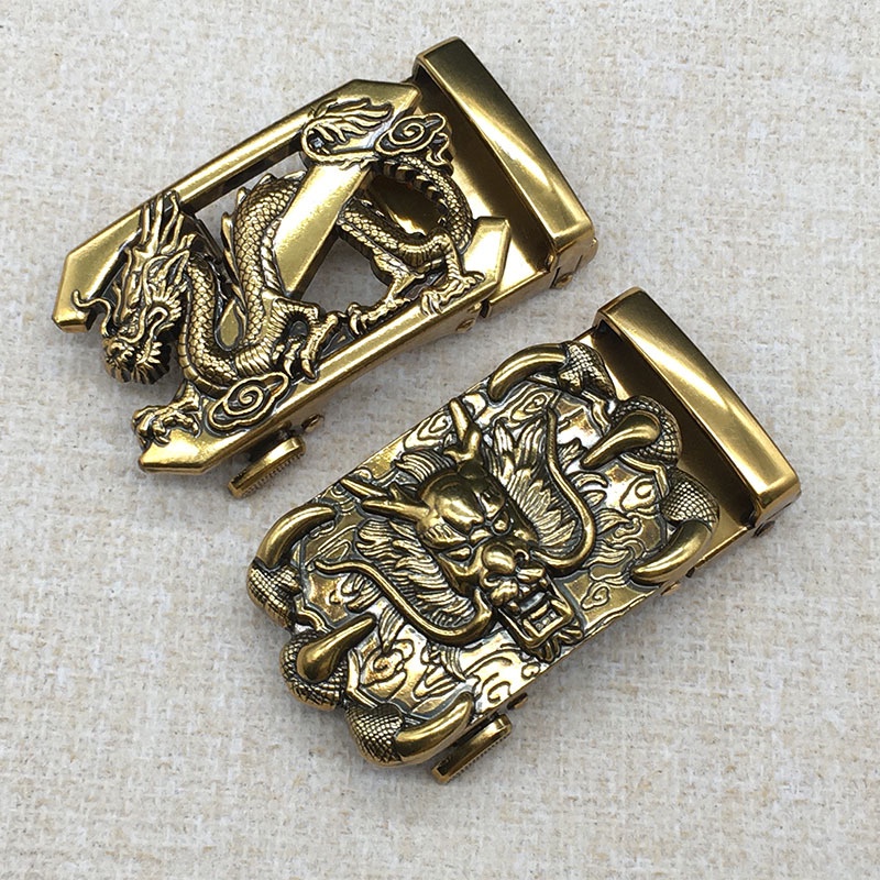 Khóa Thắt Lưng Tự Động 3.5cm Nhiều Kiểu Dáng Tùy Chọn Cho Nam