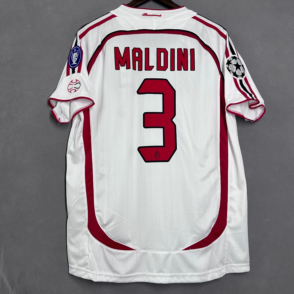 Áo Thun Bóng Đá Ngắn Tay Đội Tuyển Kakashi maldini ac milan 2006-2007