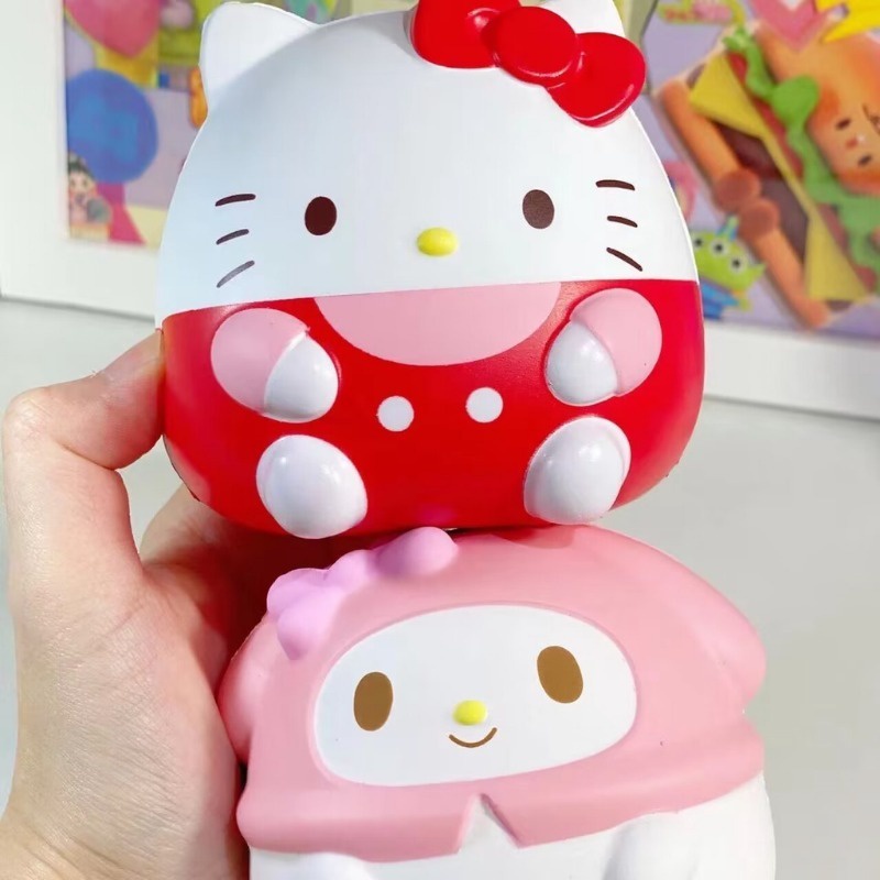 Sanrio Đồ Chơi Nắn Bóp Đàn Hồi Giảm stress Hình Thỏ Hoạt Hình