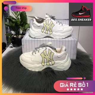 giày thể thao mlb ny vàng 1:1 chất lượng ( full box + freeship )
