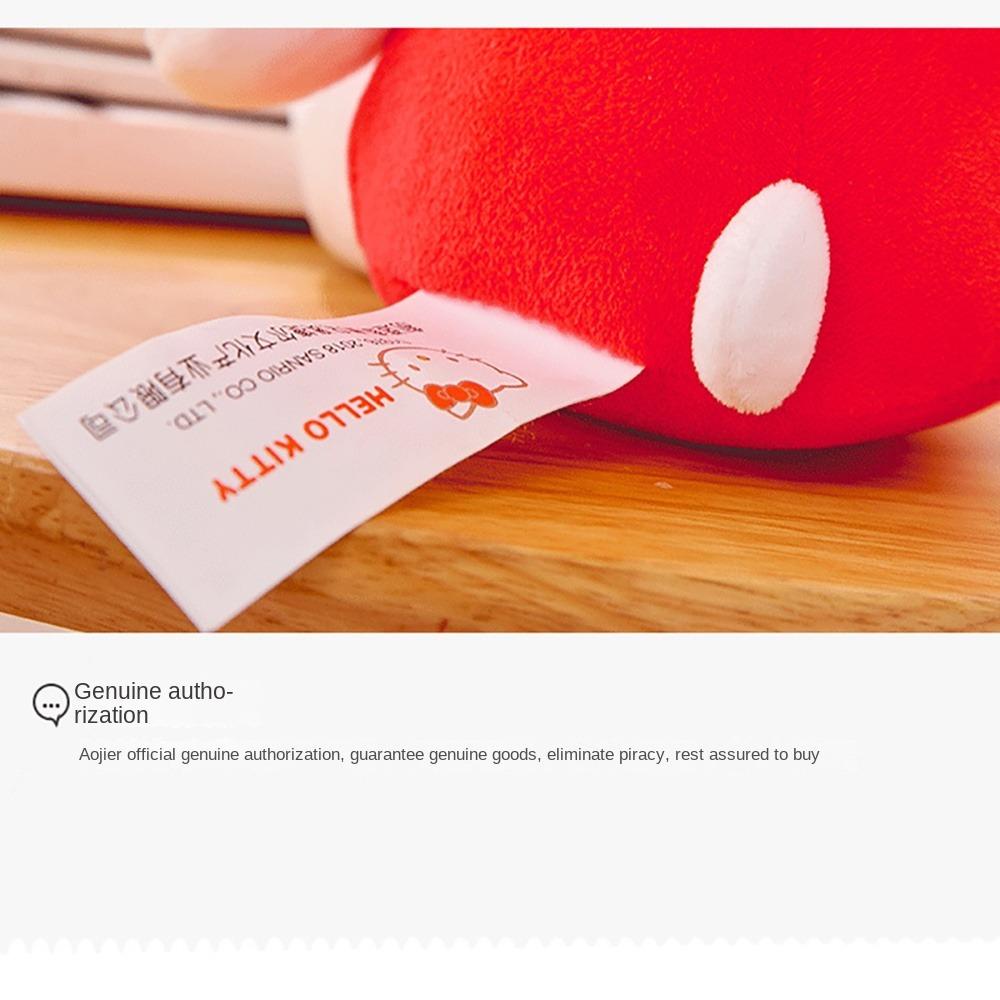 Mmluck Đồ Chơi Thú Nhồi Bông Mèo Hello kitty Màu Hồng Bằng cotton pp Mềm Mại Làm Quà Tặng Giáng Sinh