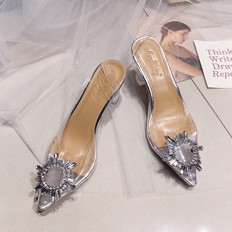 Giày Cao Gót Mũi Nhọn Phong Cách lolita Thời Trang Cho Nữ