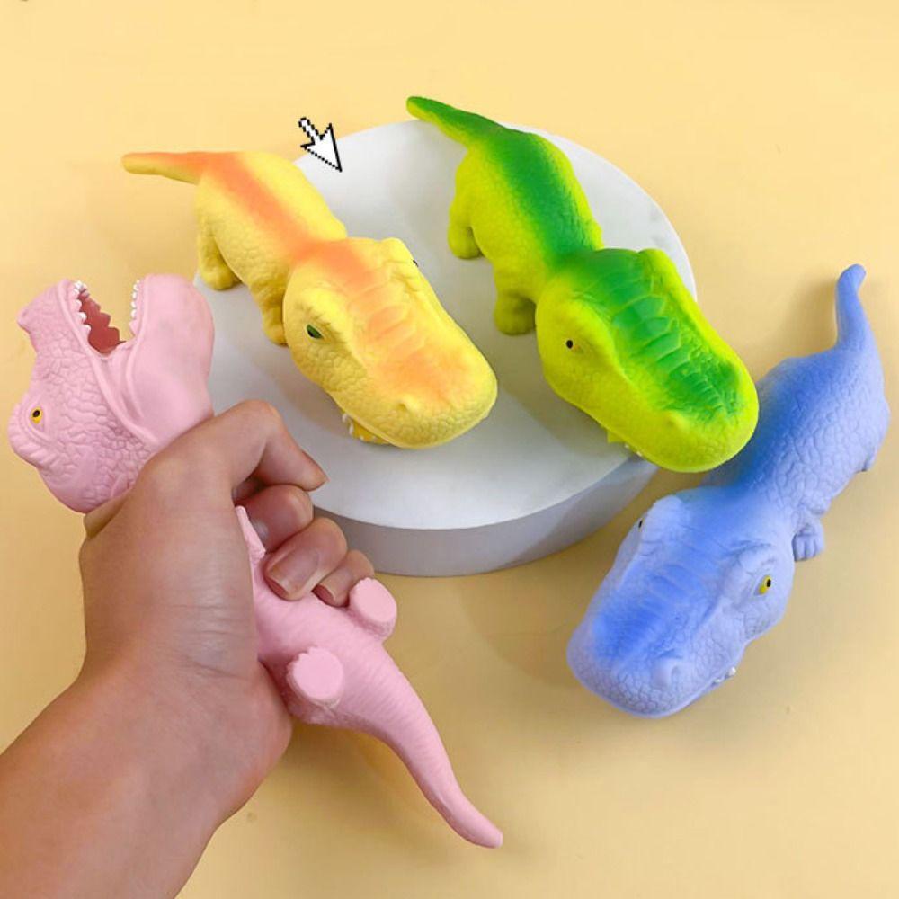 Isita Đồ Chơi Xốp Squishy Giảm stress Hình Khủng Long Dễ Thương Cho Bé