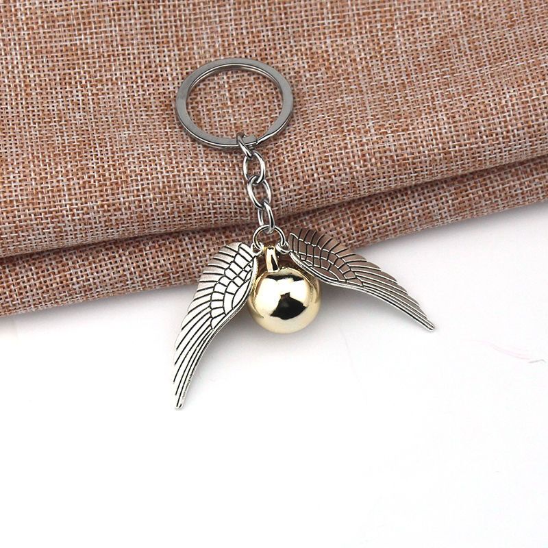 Harry potter Móc Khóa Bằng Kim Loại Mạ Vàng Phong Cách harry potter Âu Mỹ