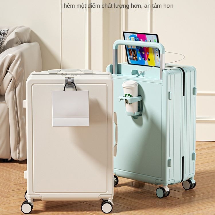 Vali tay kéo rộng Hộp lên máy bay 20 inch hộp mật mã 24 inch hộp du lịch bánh xe xoay 360 độ dung tích lớn