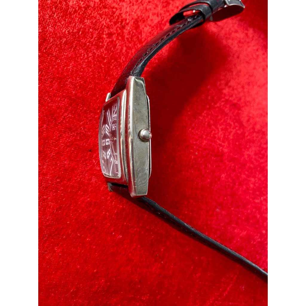 Đồng hồ nam mặt chữ nhật size 31x32mm, dầy thân 12mm 2hand vintage