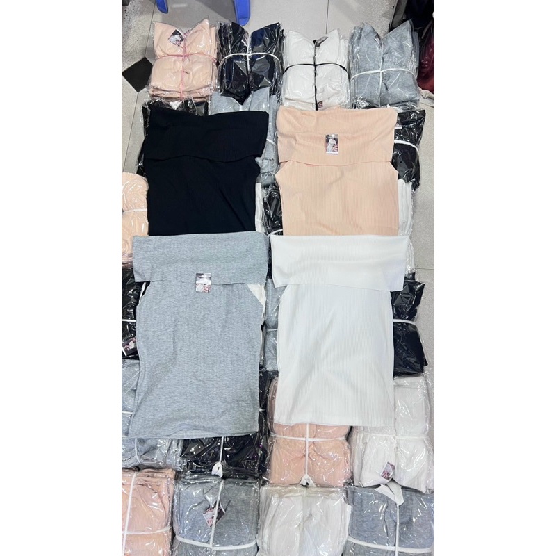 Áo bẹt vai ngắn tay, Áo trễ vai ngắn tay dáng ôm body capnhatxuhuong