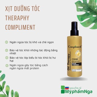 Xịt Dưỡng Tóc Compliment Oil Therapy Argan