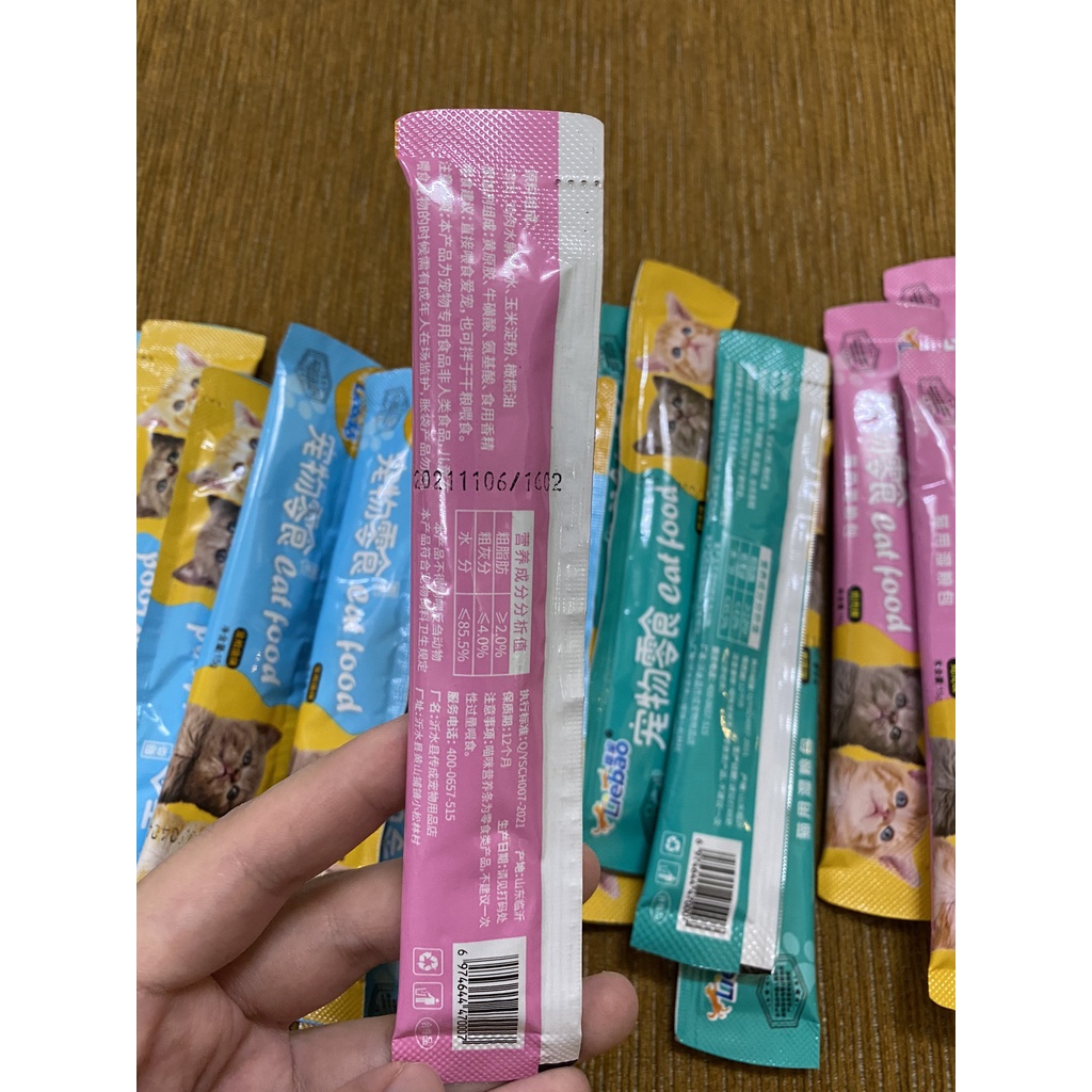 Súp thưởng CAT FOOD LIEBAO giá rẻ cho mèo 15g