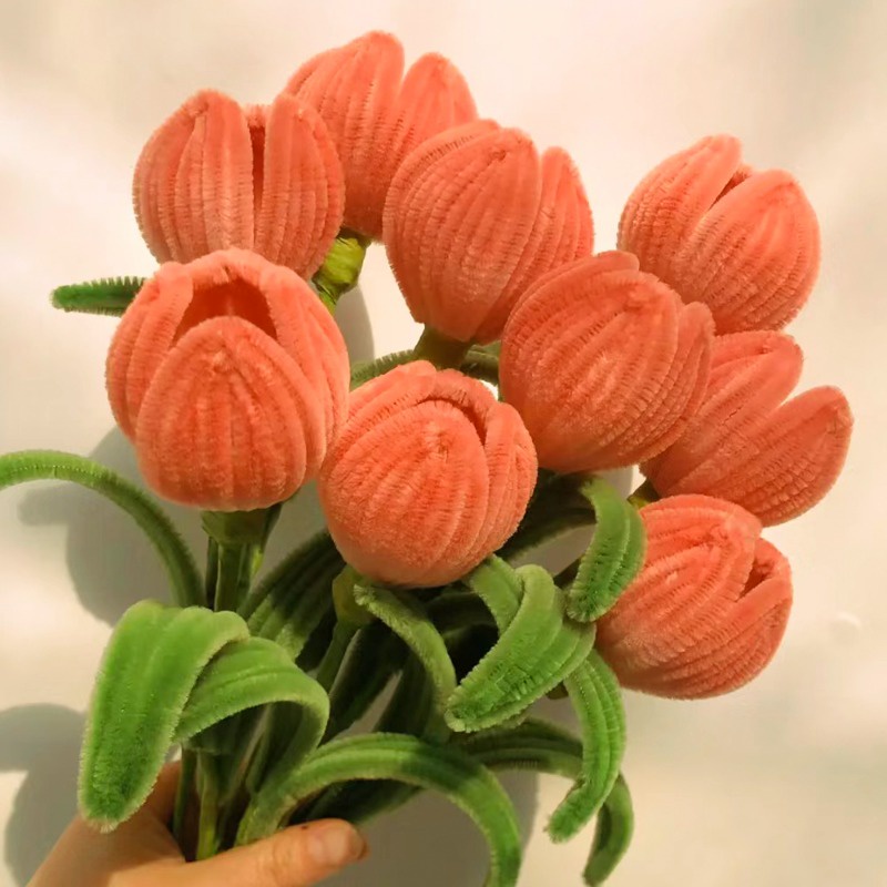 Set 100 Dây Ruy Băng Xoắn Bằng Nhung Nhiều Màu Sắc Làm Đồ Chơi Giáo Dục Cho Bé diy