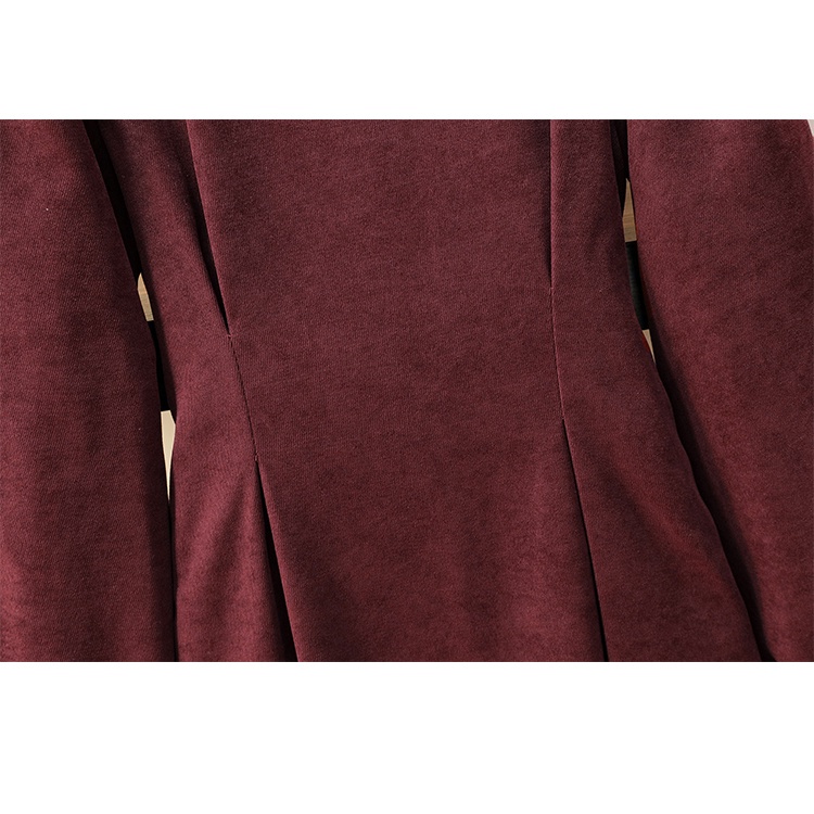 🌸Hàng Order🌸 Váy Đầm Bigsize Váy Cổ Bèo Chiết Eo Thắt Đai Che Bụng Dáng Dài Thanh Lịch Nữ Tính🌸Hàng Quảng Châu