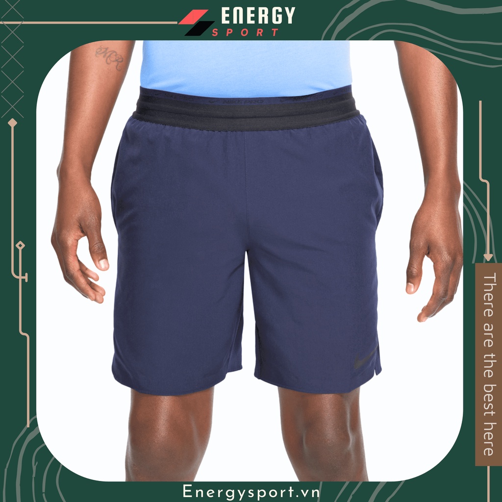 Quần Short Thể Thao Nam Nike Flex Rep Pro Navy - DD1700 451