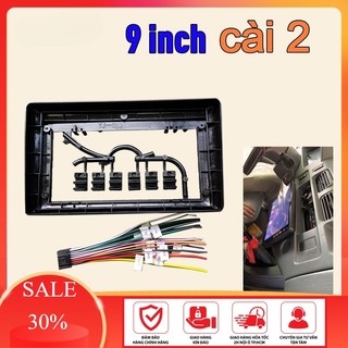 2 Din 9 inch Khung điều hướng Android 2DIN9 inch phổ quát cho nhiều xe với dây nguồn phổ quát