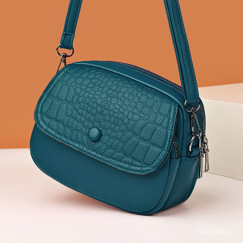 Túi Đeo Chéo Vai Bằng Da Mềm Thời Trang 2023 Dành Cho Nữ