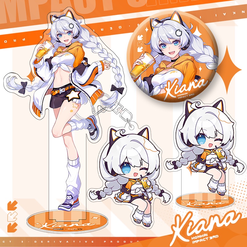 Honkai Iqpact 3rd x coco Đồ Chơi Mô Hình Nhân Vật anime elysia kiana kaslana