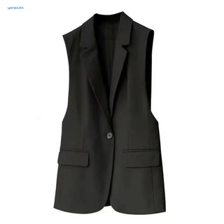 Yyr_ suit vest Có Túi