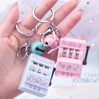 Mô hình đồ chơi máy quay ngựa gỗ trái cây hoạt hình mini sáng tạo