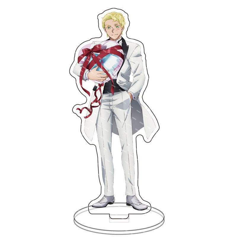 Mô hình Standee Vampire Anime The Case Study of Vanitas cute Vanitas Jeanne Acrylic để bàn tượng nhựa acrylic trong suốt