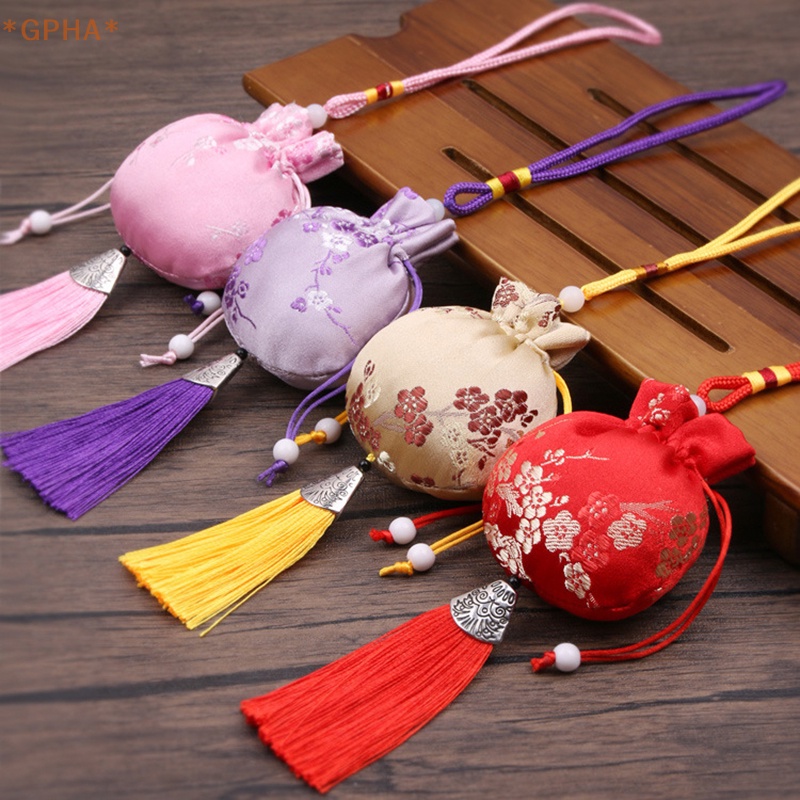 Túi Thơm Bằng Lụa Thêu Thổ Cẩm Phong Cách Trung Hoa Mới