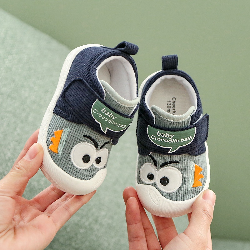giầy tập đi đi êm chân cho bé cheerful mario Giày Thể Thao Chống Trượt Dễ Thương êm chân nhẹ Cho Bé 0-36 Tháng Tuổi