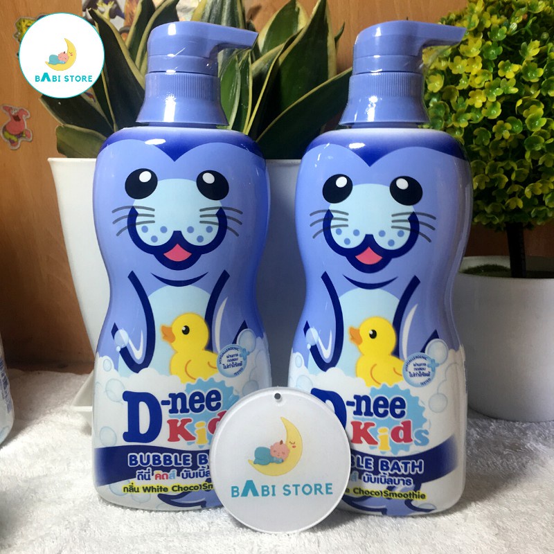 Sữa tắm cho bé, Sữa tắm gội Dnee Kid hình thú 400ml - Babi Store