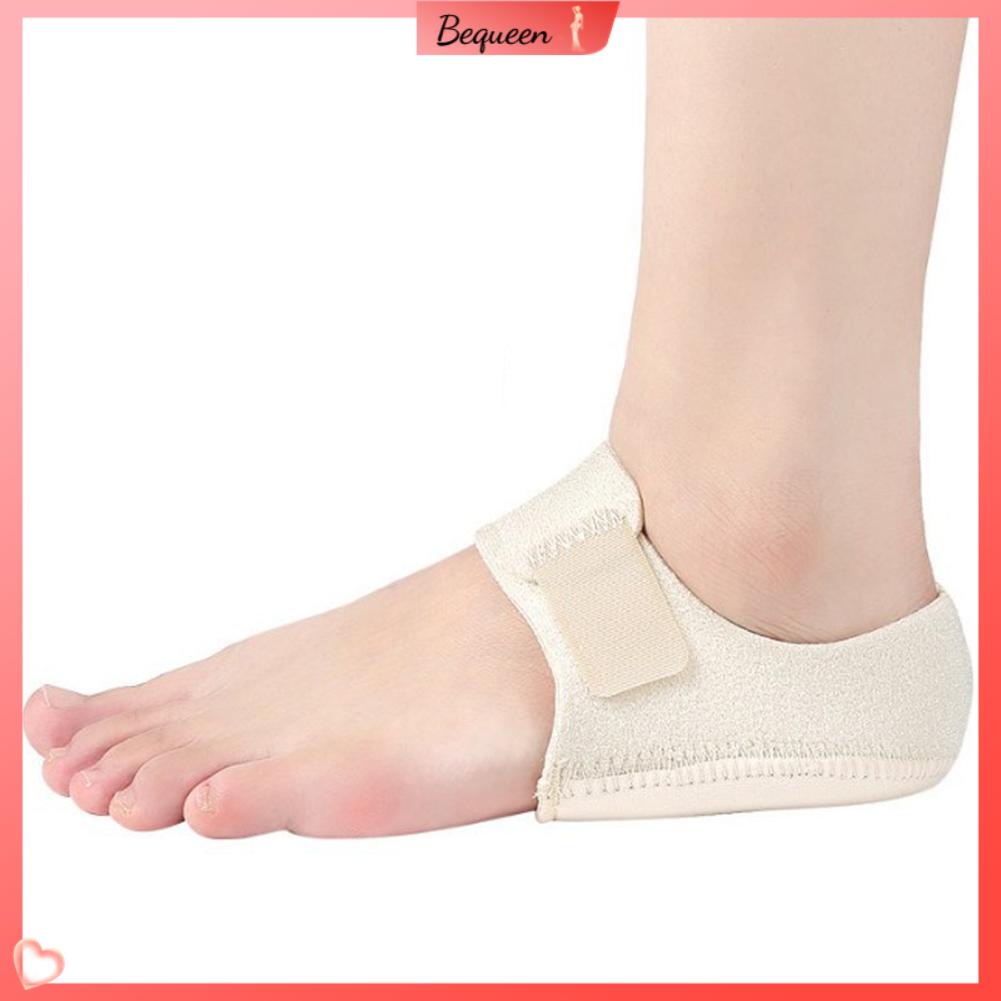 Bequeen 1 Cặp Bảo Vệ Gót Chân Đệm Thoáng Khí Hỗ Trợ Có Thể Điều Chỉnh Ly Cho Plantar Fasciitis