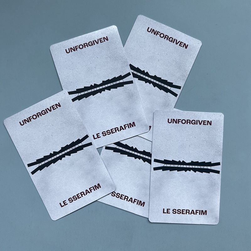 Album Ảnh le sserafim card unforgiven Thẻ