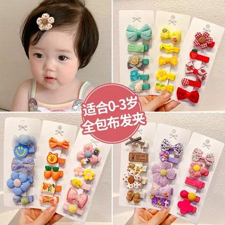 Set 10 kẹp tóc nơ dễ thương cho bé gái