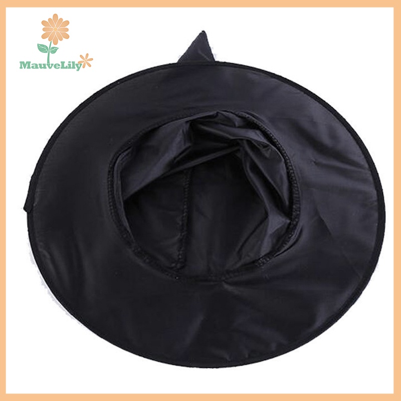 Mũ Phù Thủy Màu Đen Hóa Trang halloween
