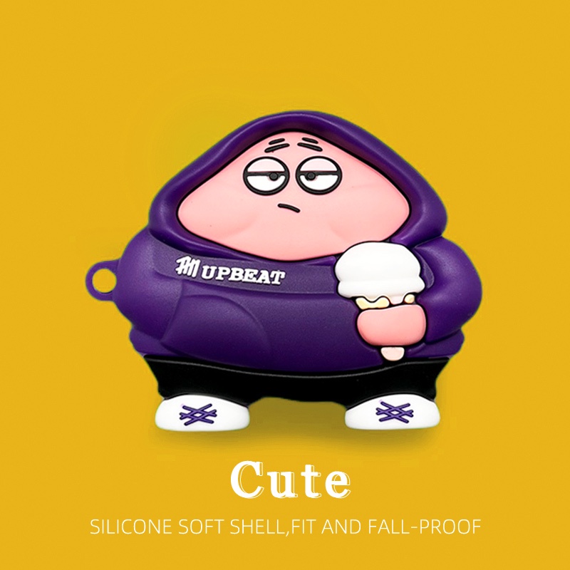 Vỏ Bảo Vệ Hộp Sạc Tai Nghe xiaomi redmi buds 4 lite Bằng Silicon Họa Tiết Hoạt Hình 3d Dễ Thương