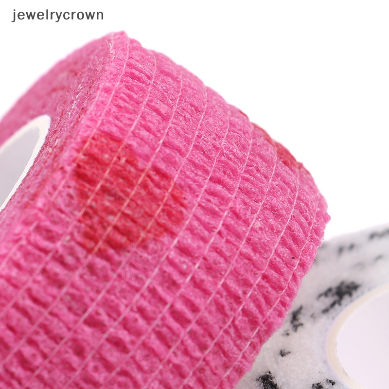 1 Băng Quấn Bảo Vệ Ngón Tay Co Giãn Tự Dính Nhiều Màu Sắc Khi Chơi Thể Thao