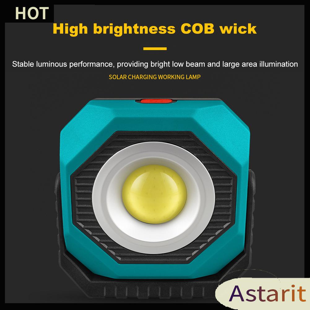 Đèn led cob Năng Lượng Mặt Trời 360 Ánh Sáng Trắng 500lm Dùng Để Sửa Chữa Ô Tô