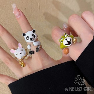 Nhẫn hình chú gấu trúc đáng yêu cho bé