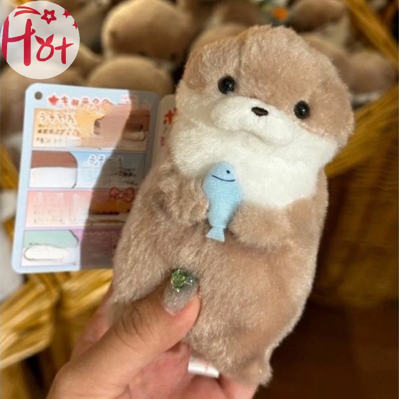 Móc Chìa Khóa Hình Chú Cá Nhồi Bông Gọn Nhẹ Dễ Thương Dùng Làm Đạo Cụ Chụp Ảnh Cho Học Sinh