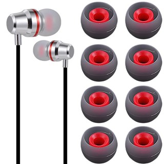 Mềm nút silicon bịt tai nghe / nút tai nghe / mũ / nút tai giảm tiếng ồn thông dụng