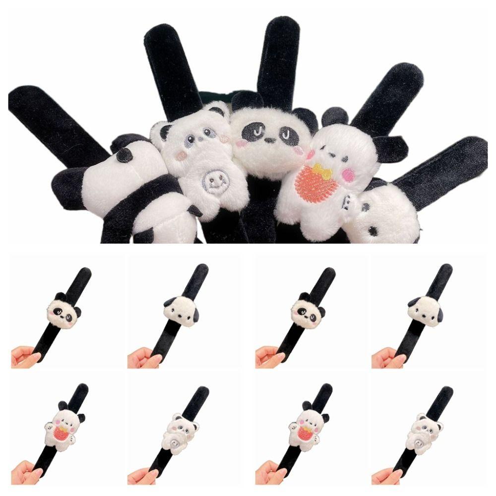 Mluck Đồ Chơi Vòng Tay Khỉ / Cá Sấu / Gấu Trúc Nhồi Bông Mềm Mại Dễ Thương Dành Cho Bé