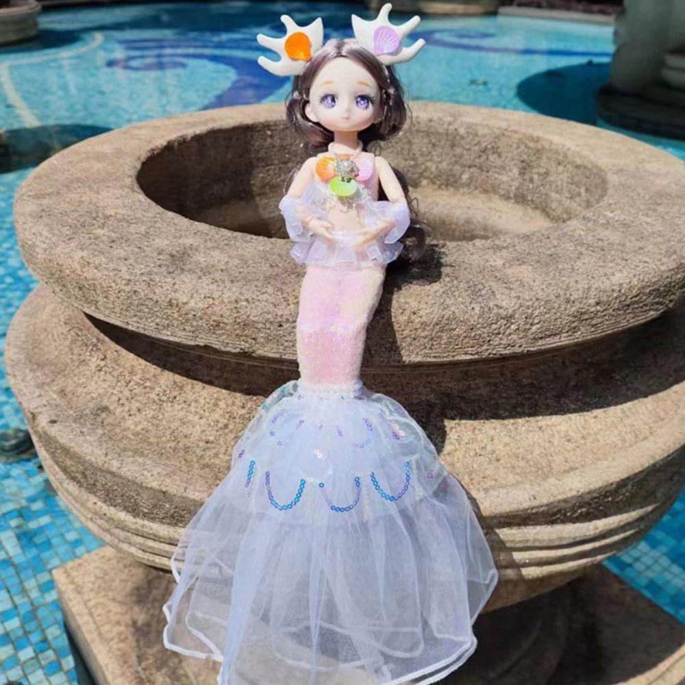 Búp Bê Nàng Tiên Cá Biết Hát 45cm Dễ Thương