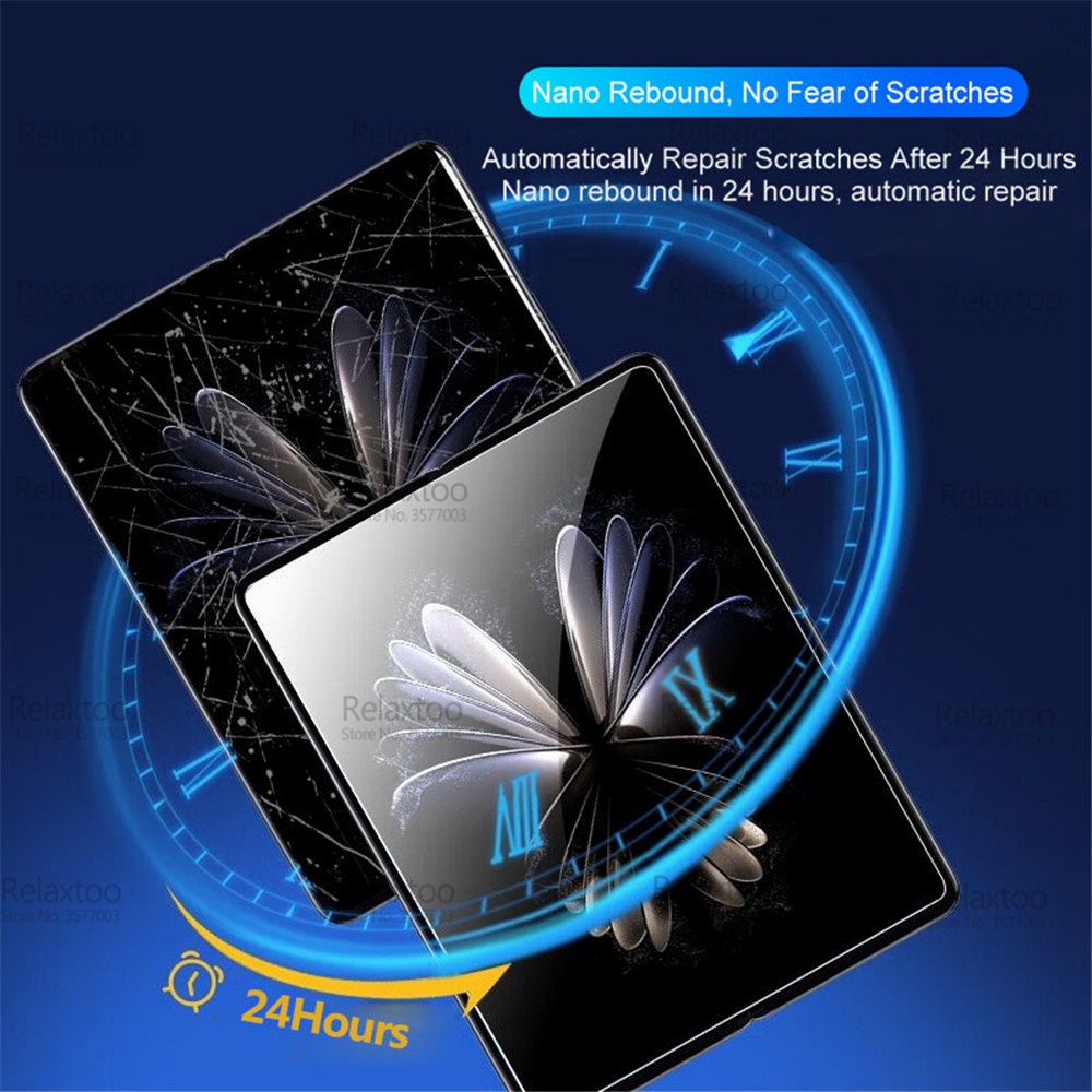 3Pcs 9999D Curved Hydrogel Film For Oppo Find N3 5G Screen Protector Appo FindN3 N 3 3N OppoFindN3 2023 7.82inch Films Not Glass