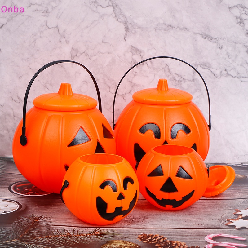 Onba Hộp Đựng Kẹo Hình Quả Bí Ngô halloween vn