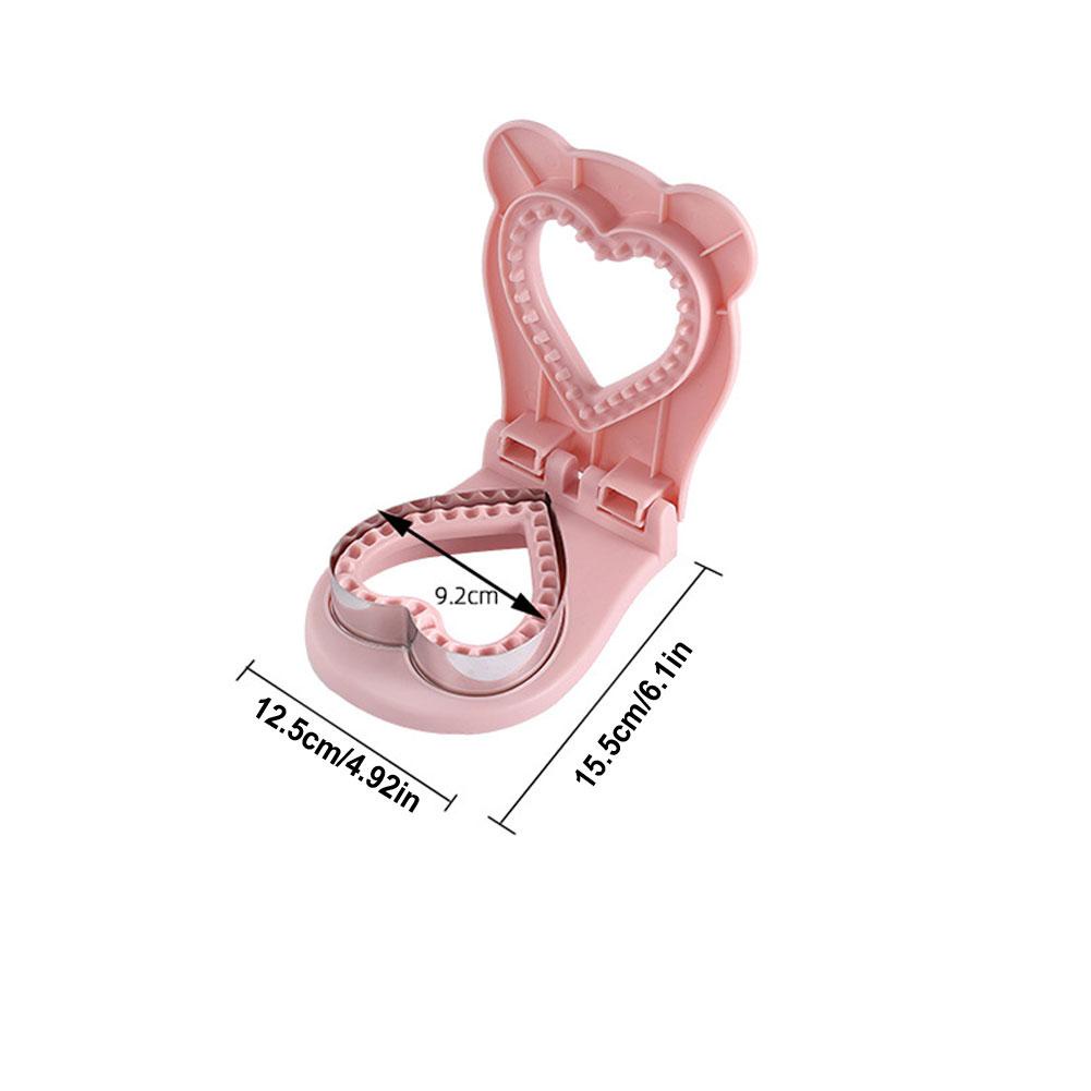 Khuôn Cắt Bánh Mì sandwich Hình Trái Tim p1o5