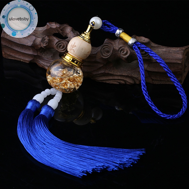 Dây Treo Bình Thủy Tinh Xe Hơi Hình Bầu Dục Vàng Kim Trang Trí Nội Thất Xe ulovebsby vn
