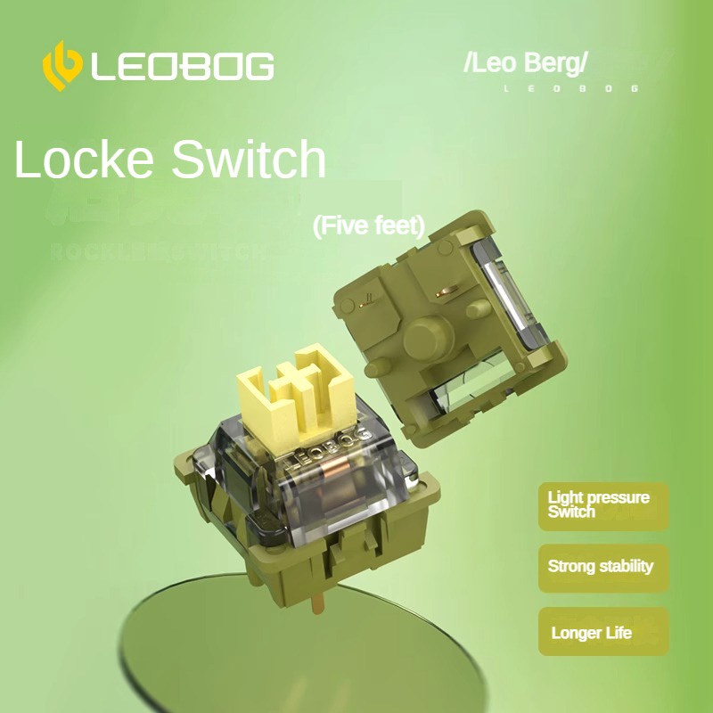 Leobog Công Tắc Bán Dẫn 3 feet 5 feet v4v3 Bằng Gỗ Tro Bôi Trơn Công Tắc Cơ Khí