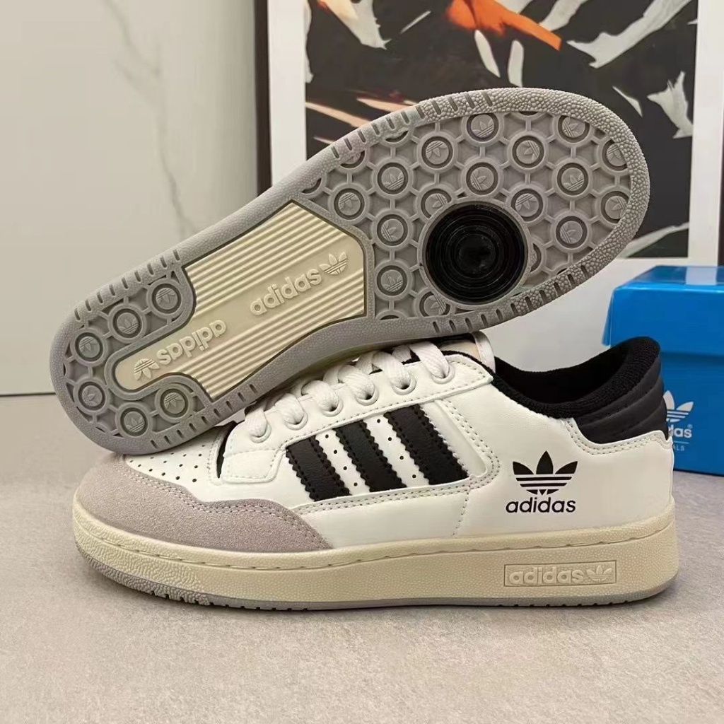 Das Giày Thể Thao adidas Xám 3 Sọc Xanh Lá / Đen / Hồng Thời Trang